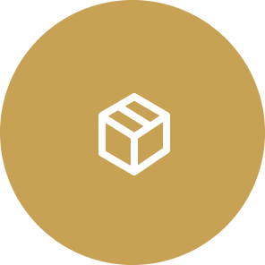 Shipping box apparel icon